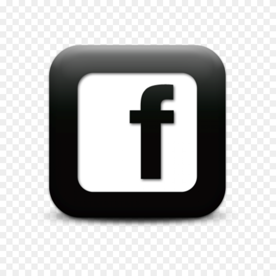 18 Black And White Facebook Icon Im