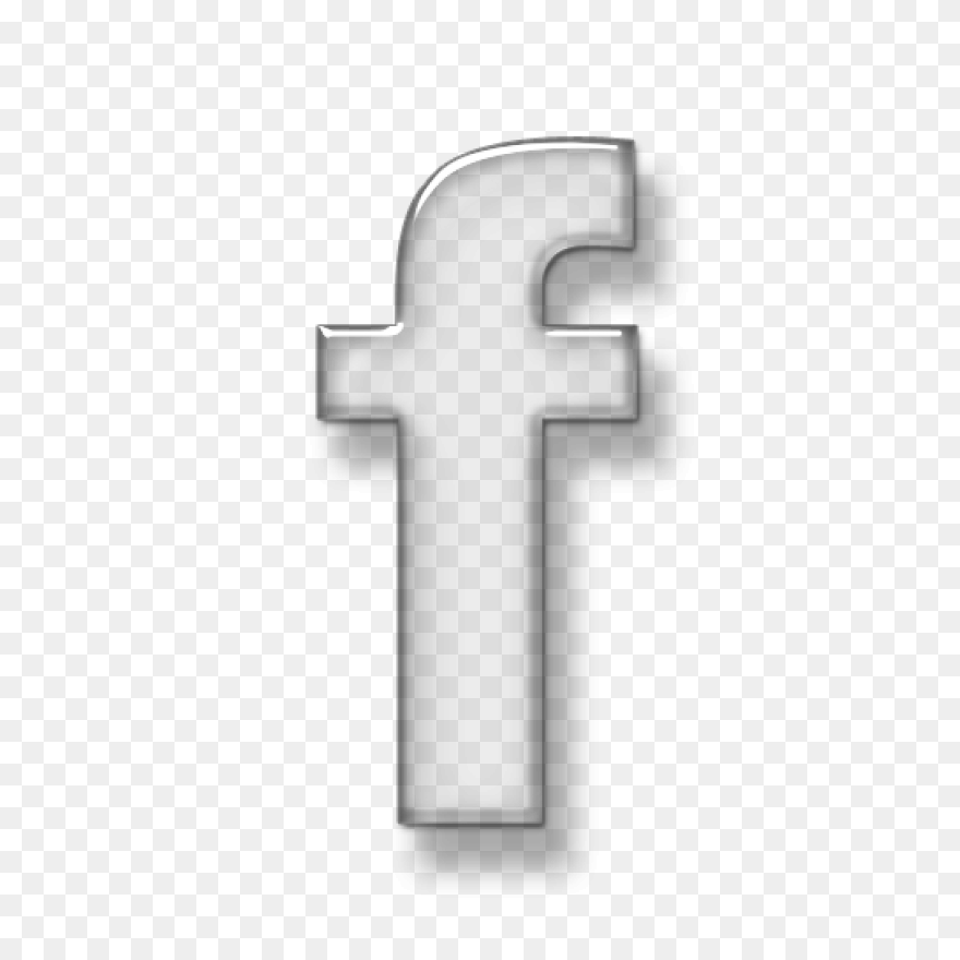 18 Black And White Facebook Icon Im