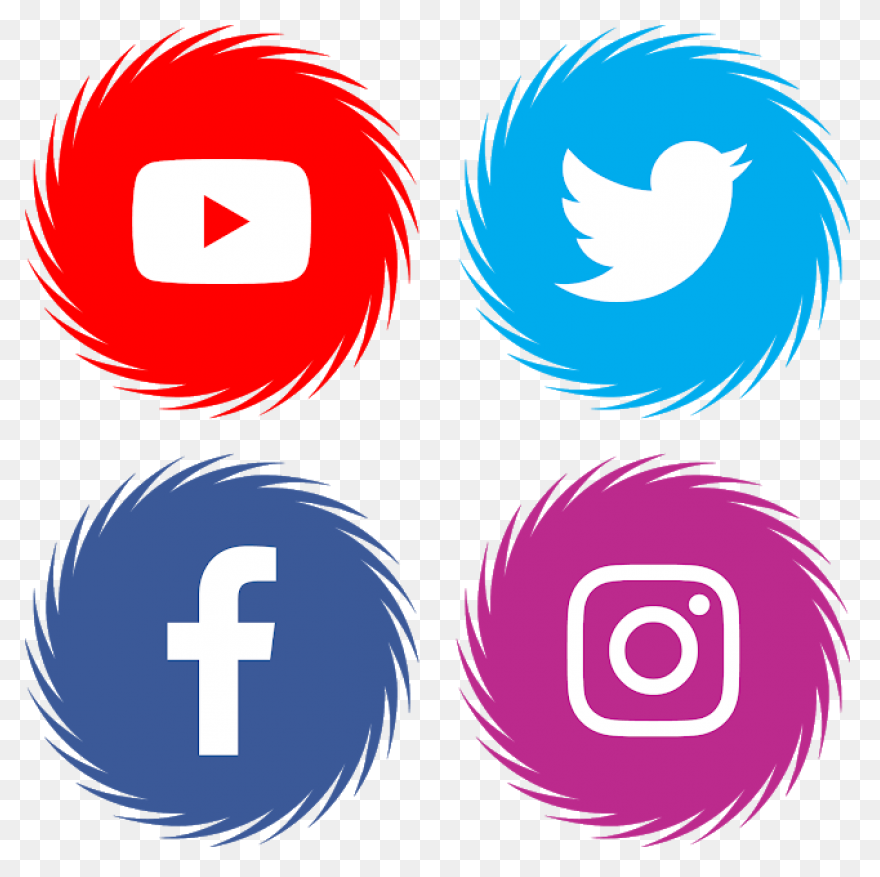 Social Media Icons Set, Social Icon