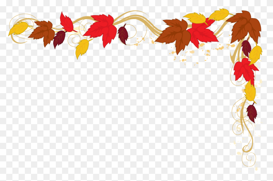 Fall Leaves Border Clip Art | Clipa