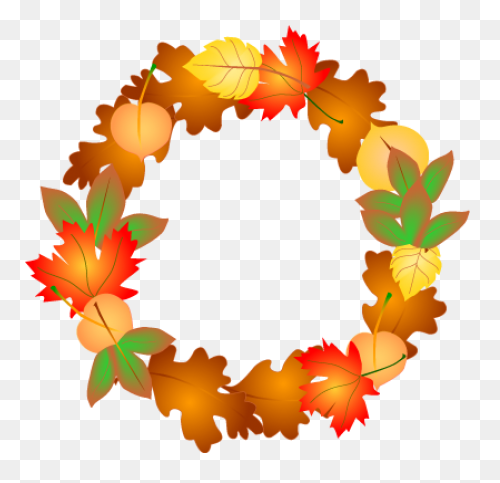 Fall Leaves Border Clip Art | Clipa