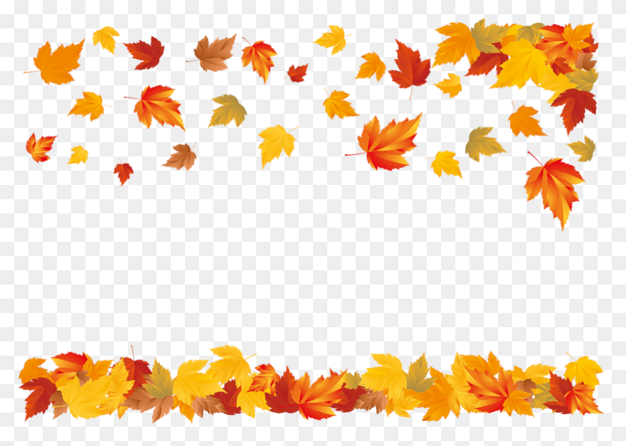 Fall Leaves Border Clip Art | Clipa