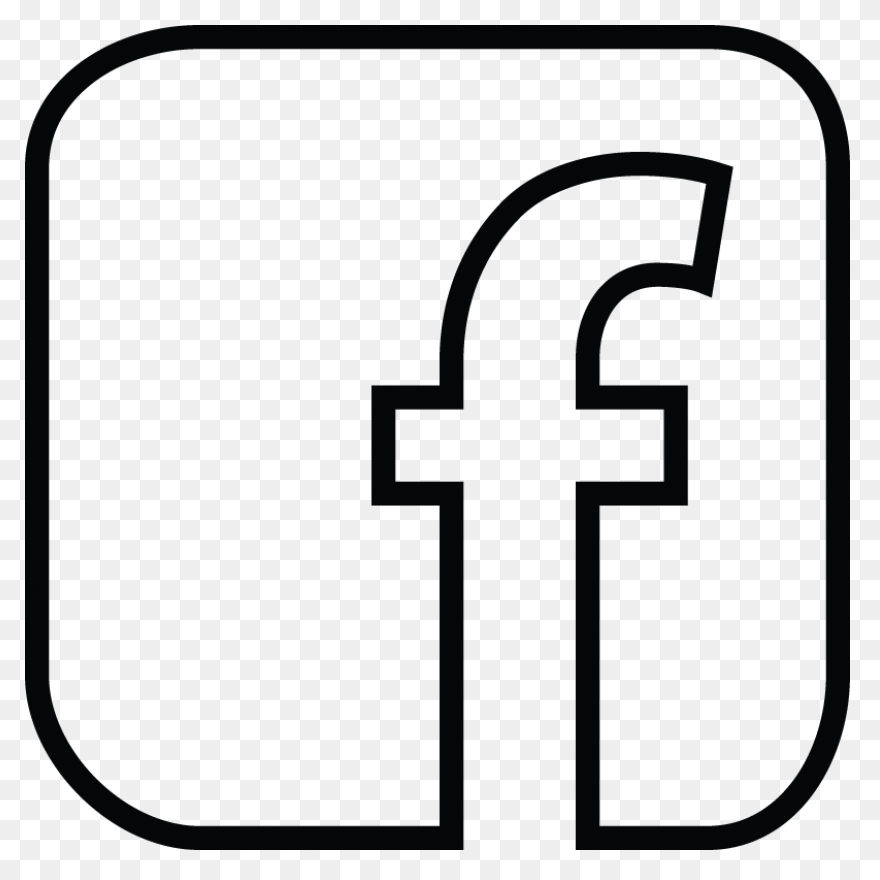 White Facebook 7 Icon - Free White 