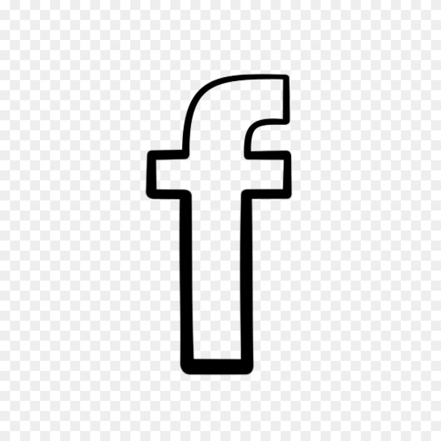 White Facebook 7 Icon - Free White 