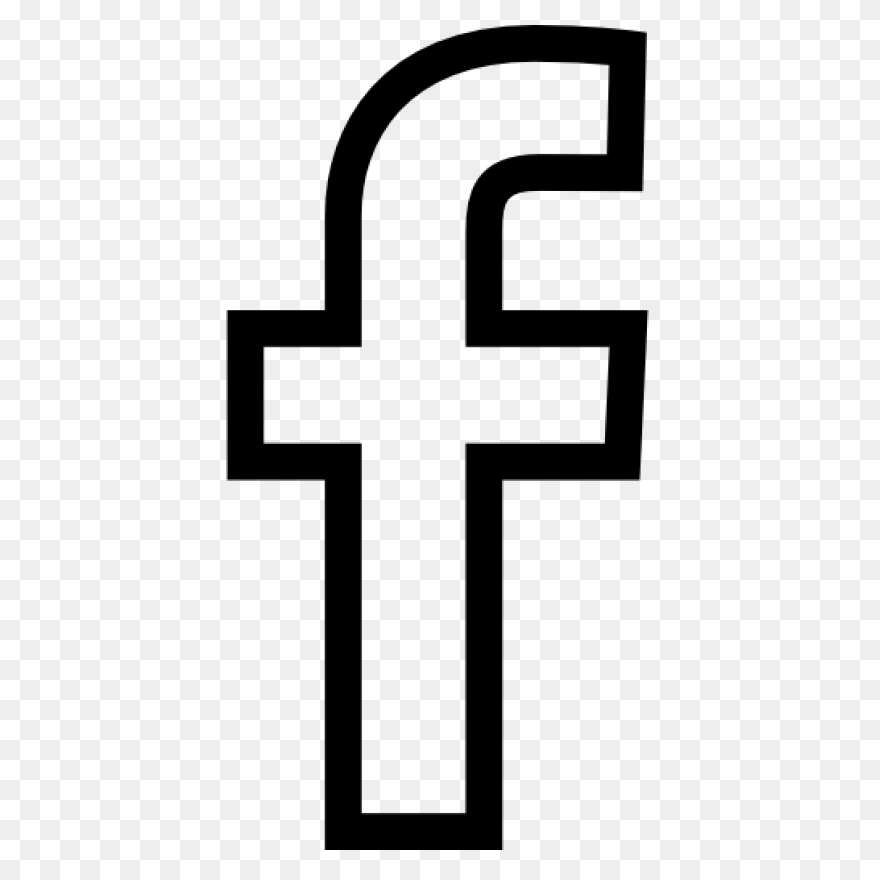 White Facebook 7 Icon - Free White 
