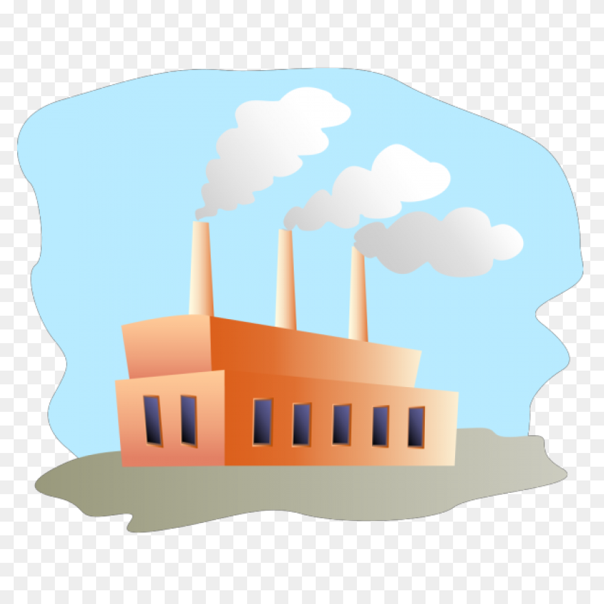 White Background Clipart - Factory,