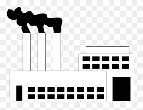 White Background Clipart - Factory,