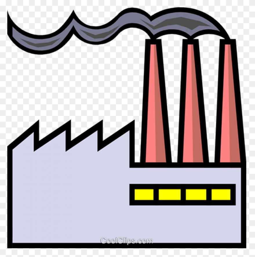 White Background Clipart - Factory,
