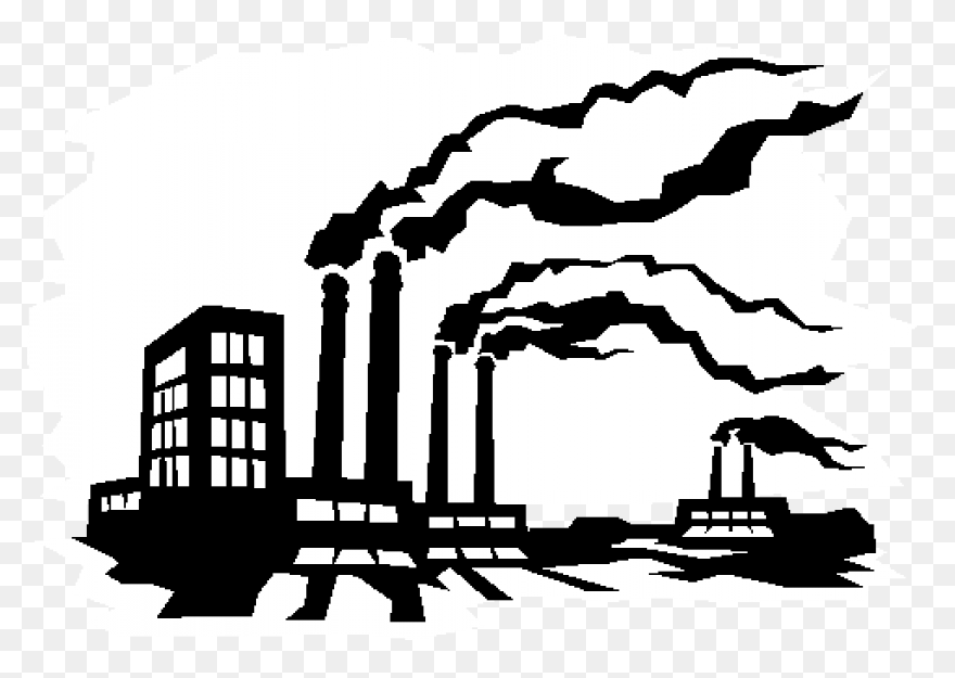 White Background Clipart - Factory,