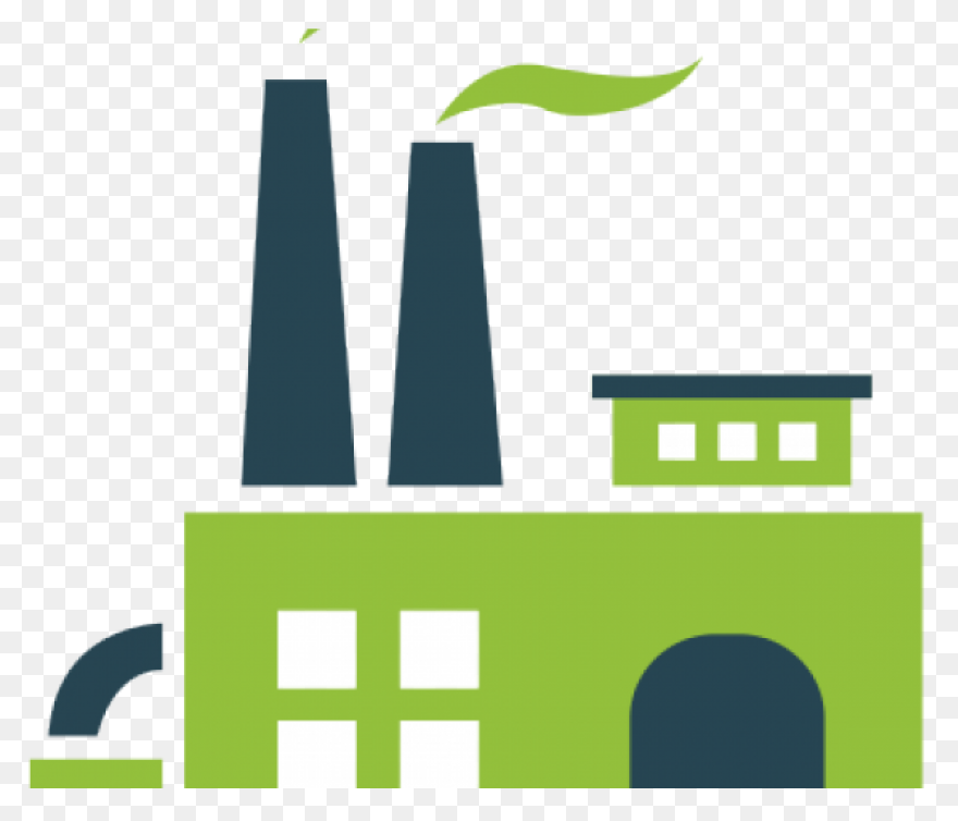 White Background Clipart - Factory,