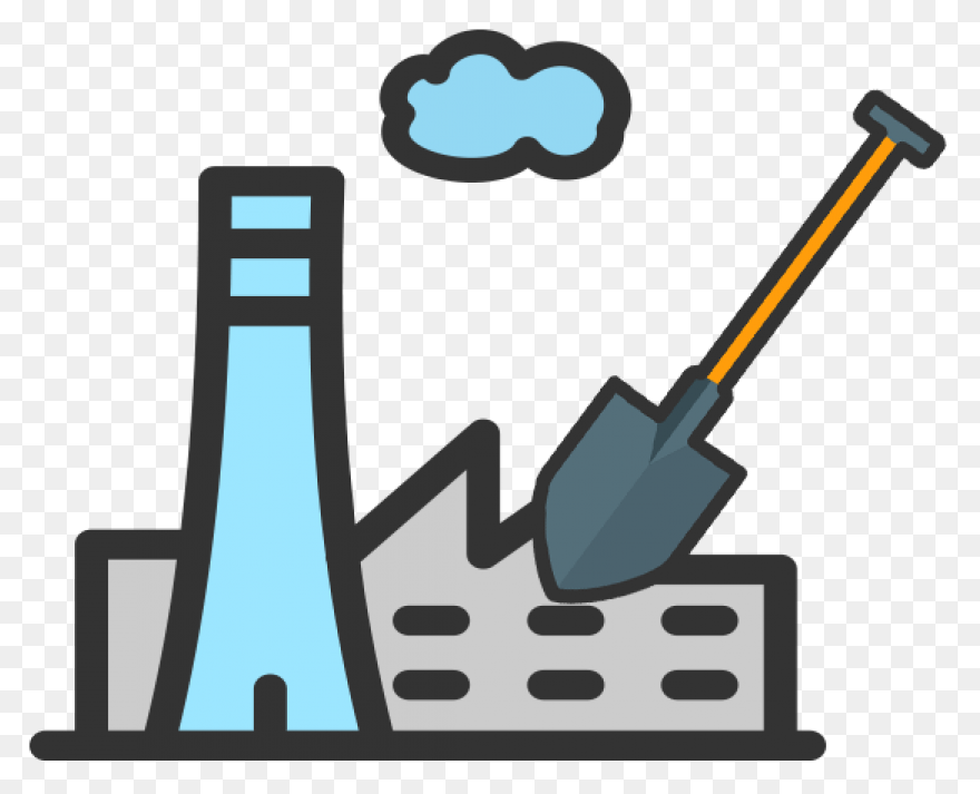 White Background Clipart - Factory,