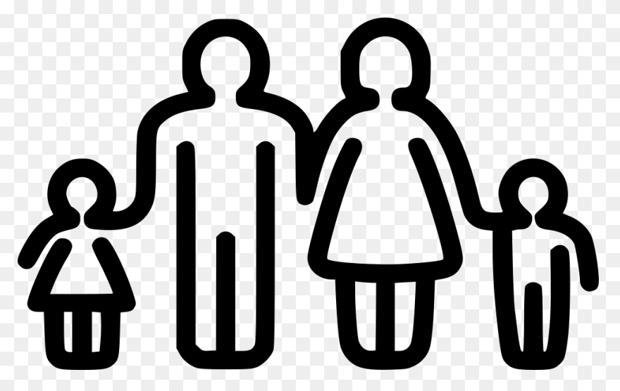 Family Mother Father Children Child - Family Icon