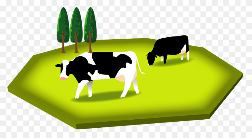 Cattle On The Farm Clipart. Free Do