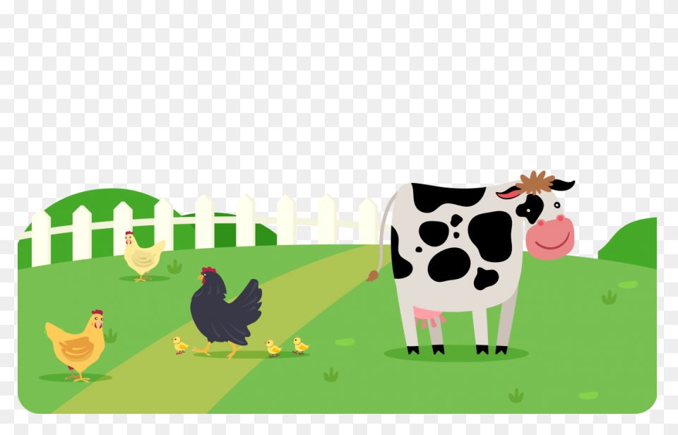 Cattle On The Farm Clipart. Free Do