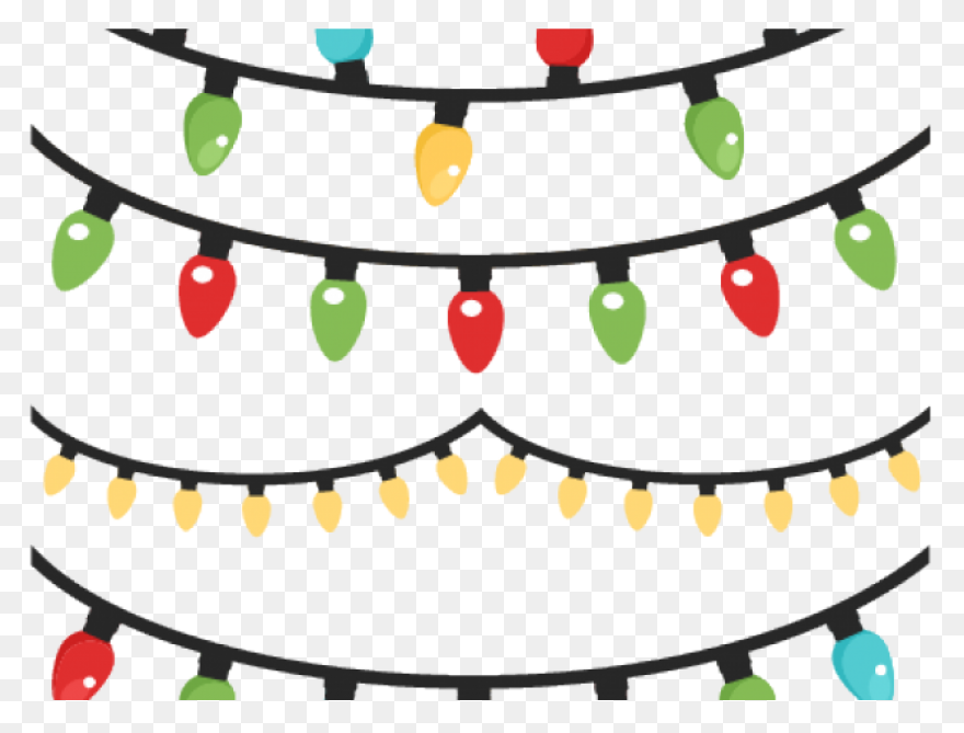 Christmas Lights Clipart Christmas Magic - Fairy Lights