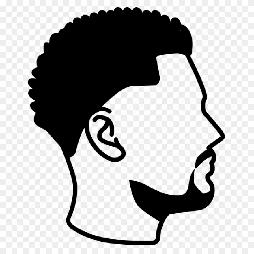 Afro, Curly, Fade, Faux Hawk, Hair,