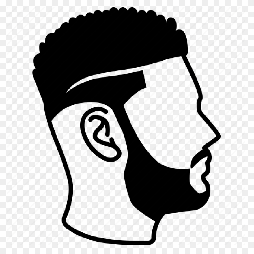 Afro, Curly, Fade, Faux Hawk, Hair,