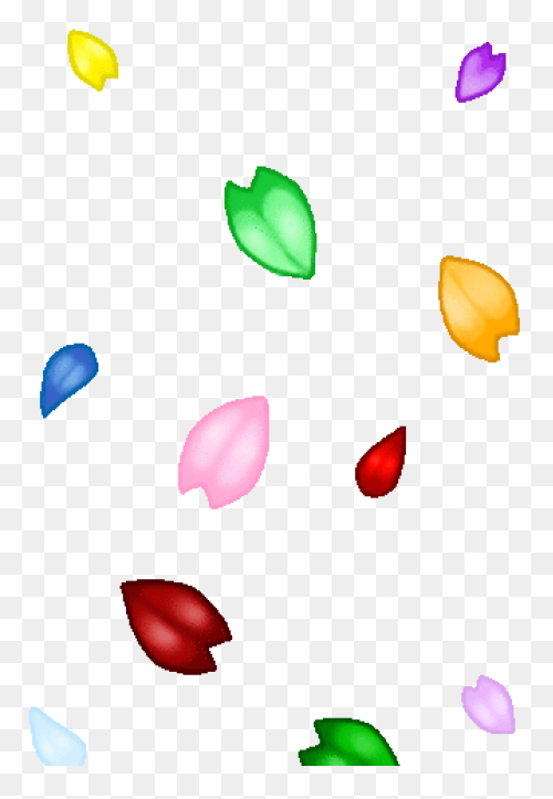 Red Flower Petals - Rose Petals Vec