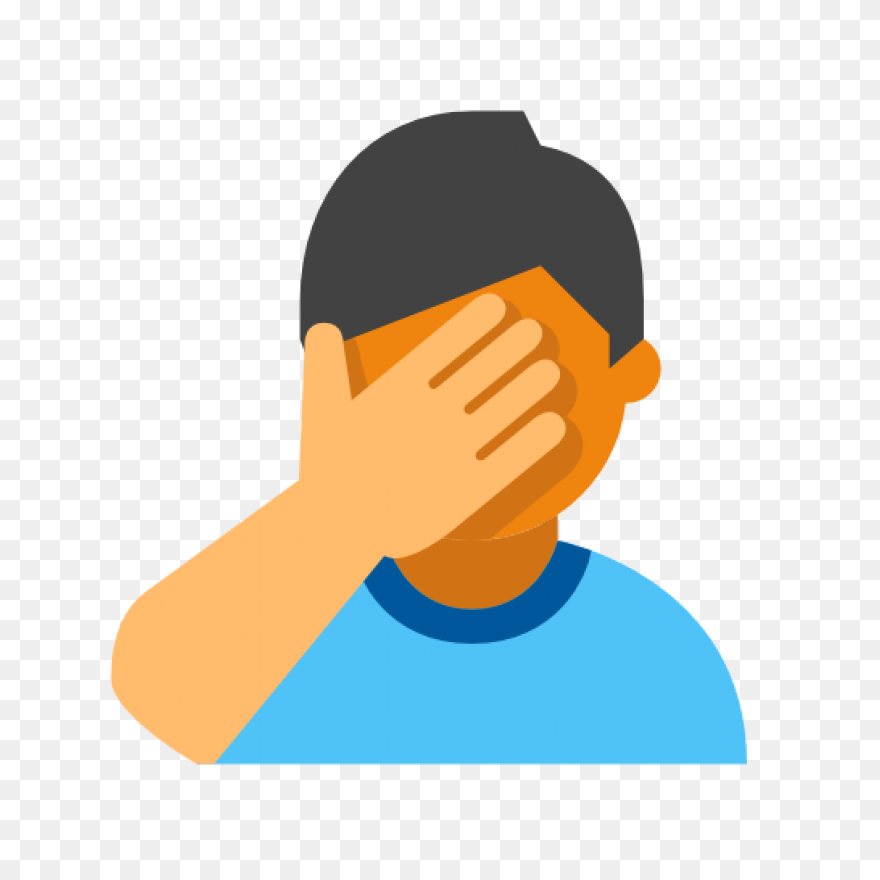 Facepalm Emoji Png Image | Png Mart