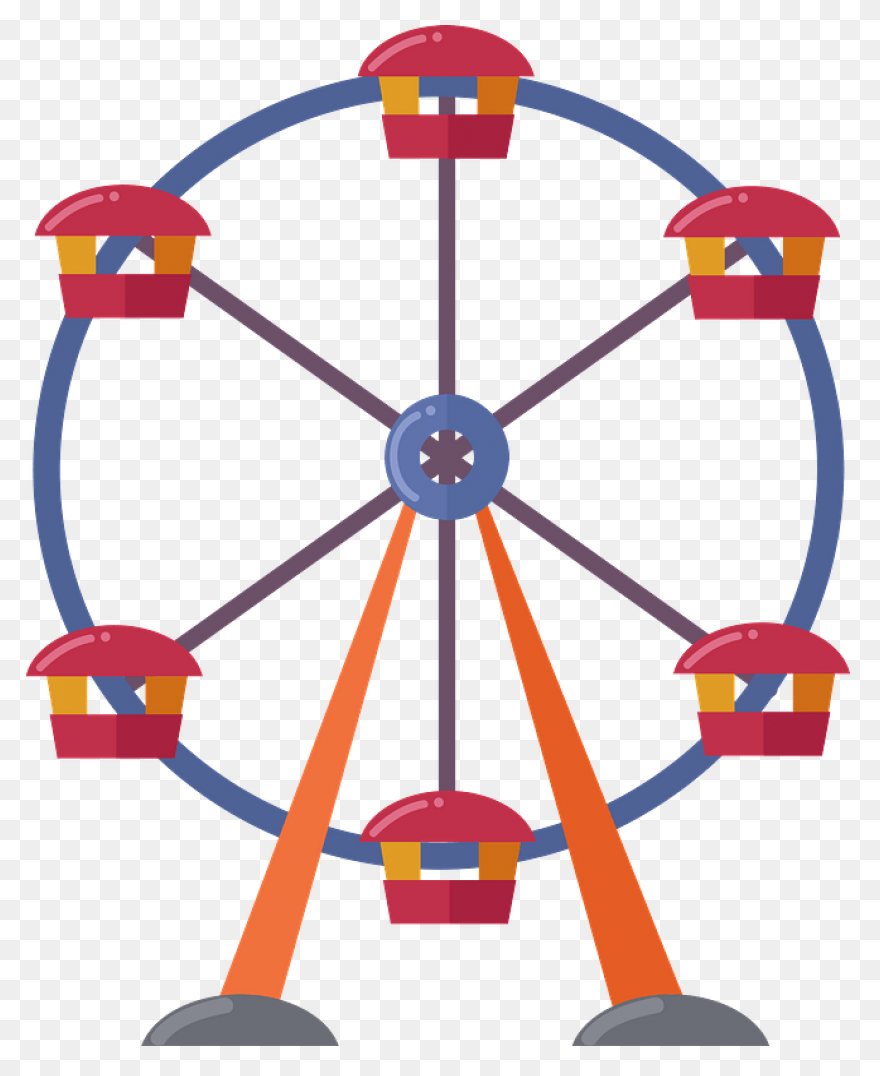 Amusement, Eye, Ferris Wheel, Londo