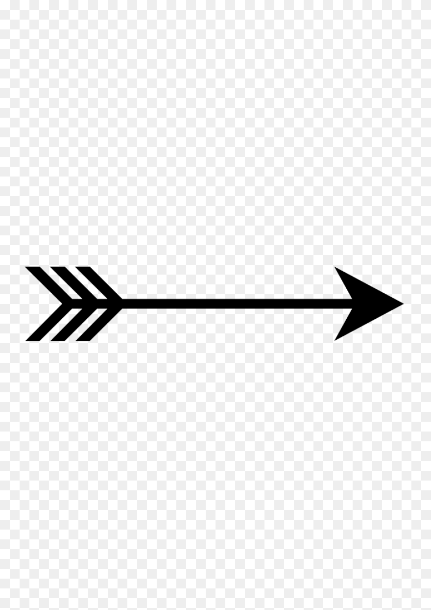 Feather Tribal Arrow Png Clipart | 