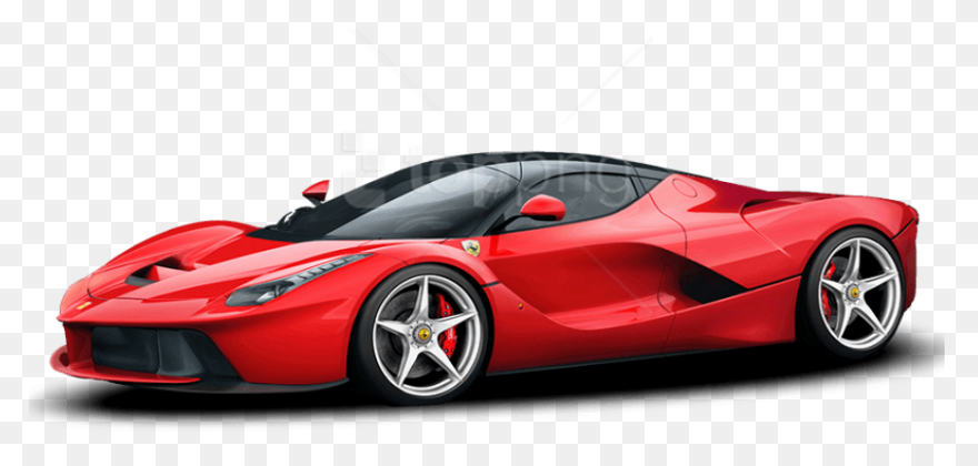 Yellow Ferrari Car Png Image