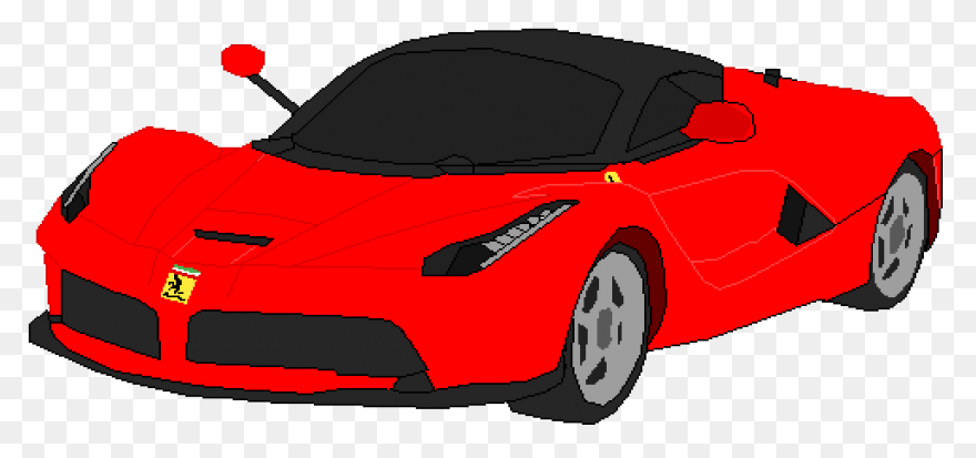 Yellow Ferrari Car Png Image