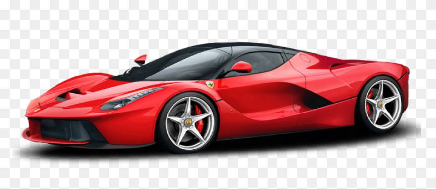 Yellow Ferrari Car Png Image