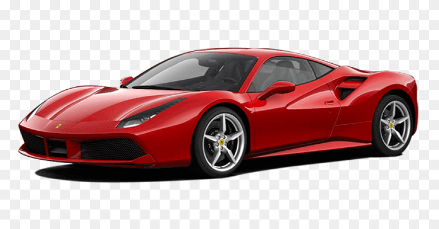 Yellow Ferrari Car Png Image