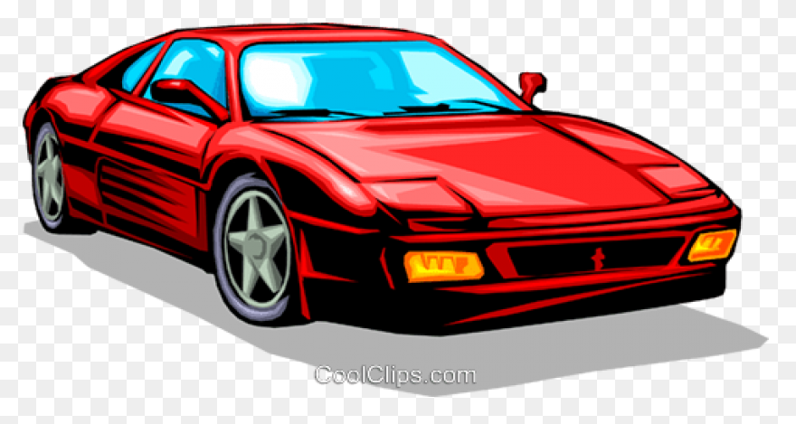 Yellow Ferrari Car Png Image