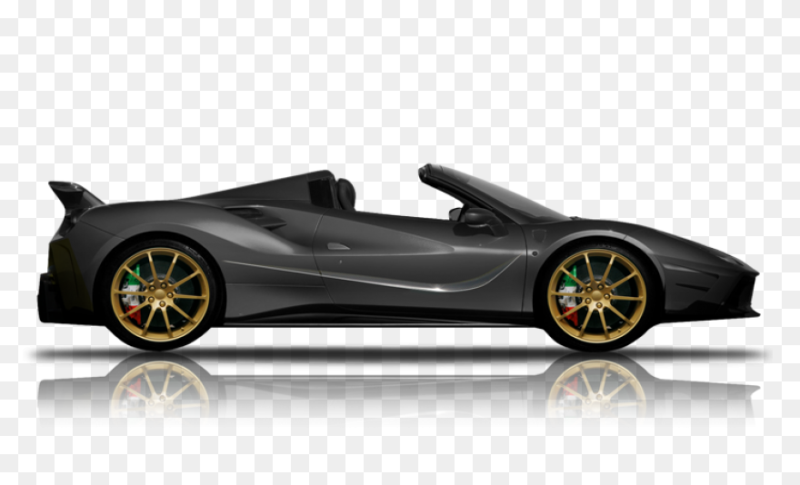 Yellow Ferrari Car Png Image