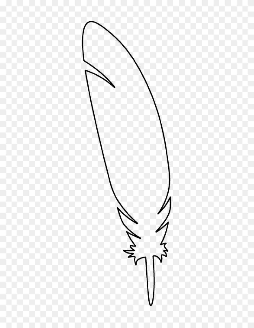 How To Draw A Feather - Really Easy