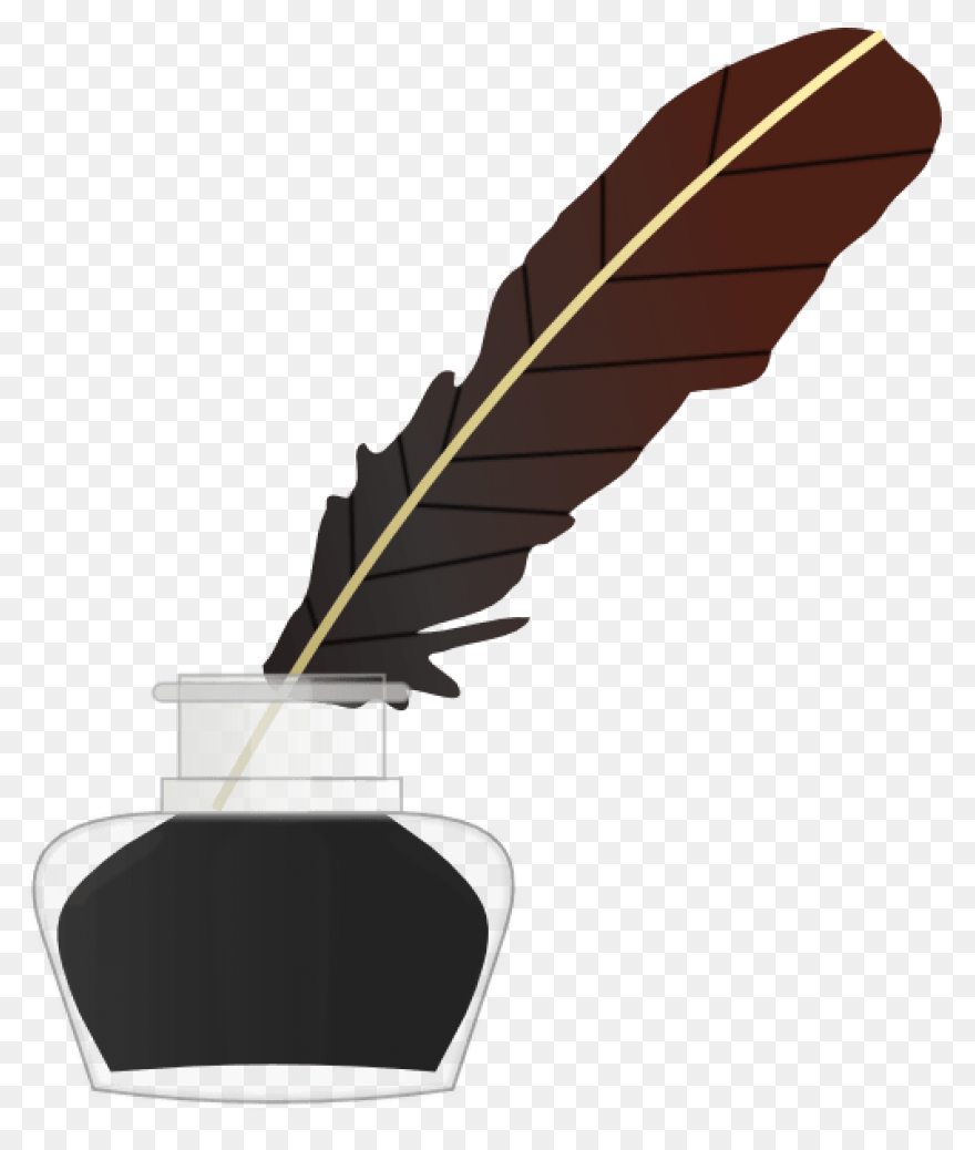 Quill And Ink Clipart , Png Downloa