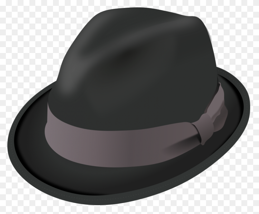 Hat Hat Headgear Fedora Clipart - H