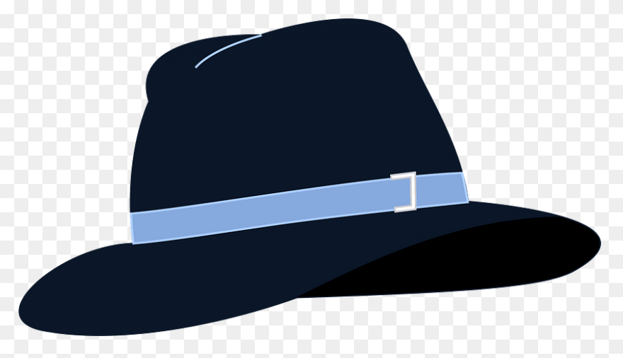 Hat Hat Headgear Fedora Clipart - H