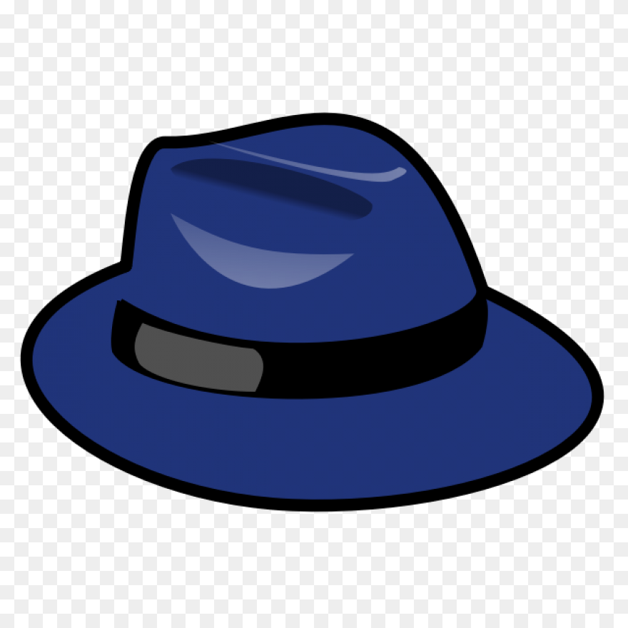 Hat Hat Headgear Fedora Clipart - H