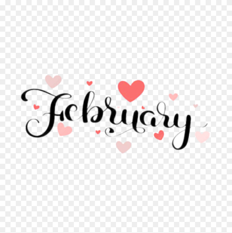 February Rubber Stamp