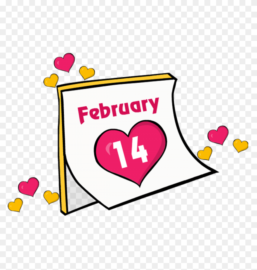 February Rubber Stamp