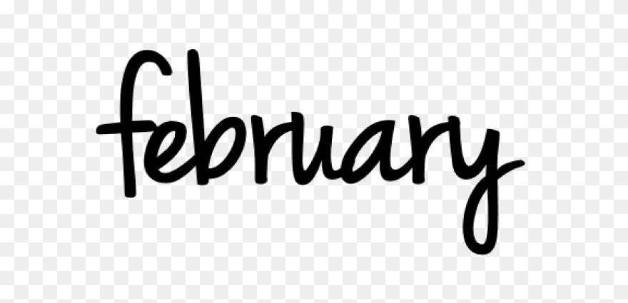 February Rubber Stamp