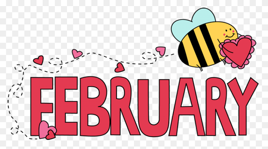 February Rubber Stamp