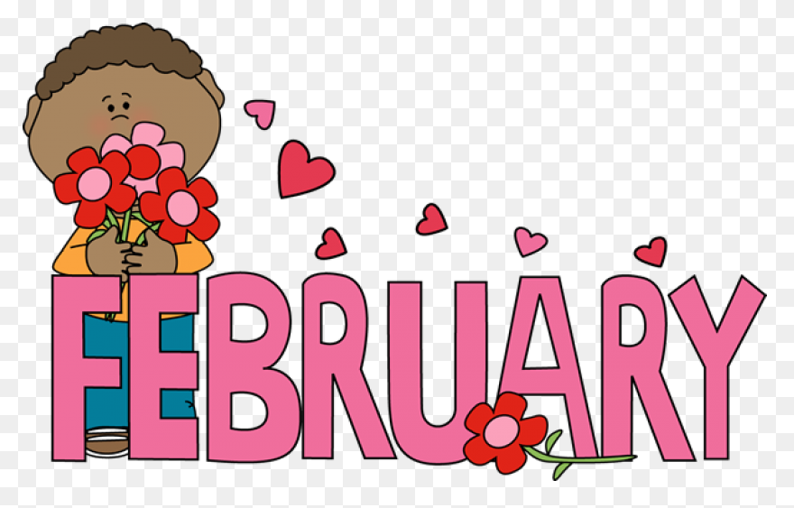 February Rubber Stamp