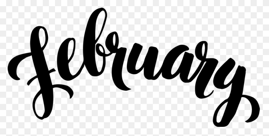 February Rubber Stamp - February