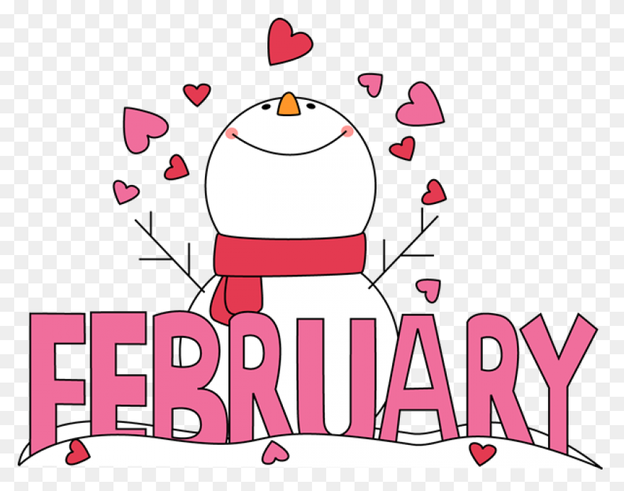 February Rubber Stamp