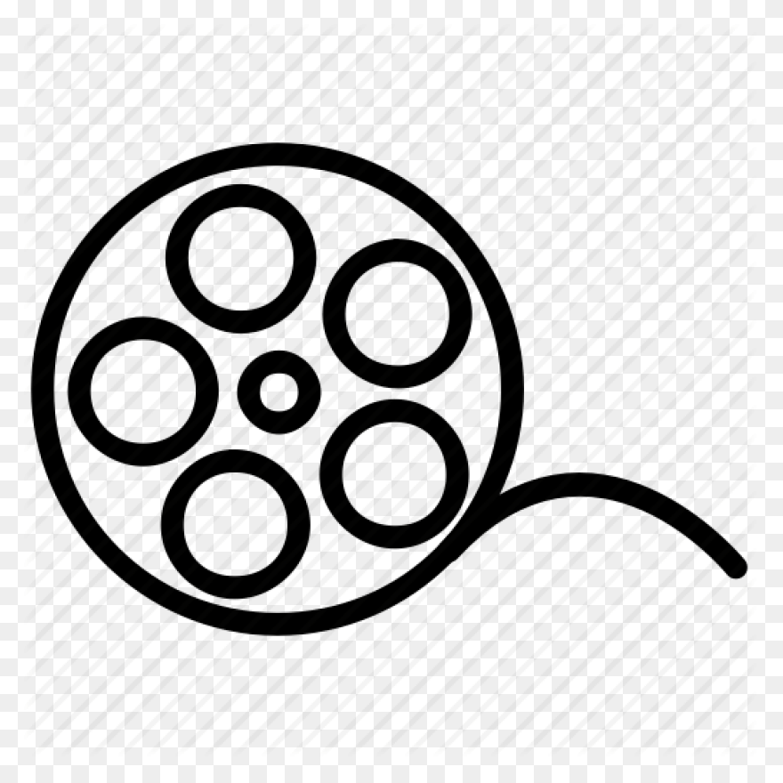 Film Reel Clipart - Film, Circle, T