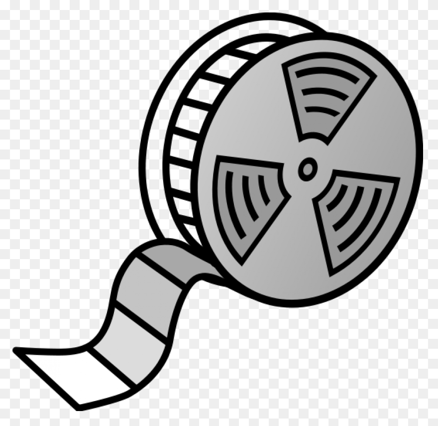 Film Reel Clipart - Film, Circle, T