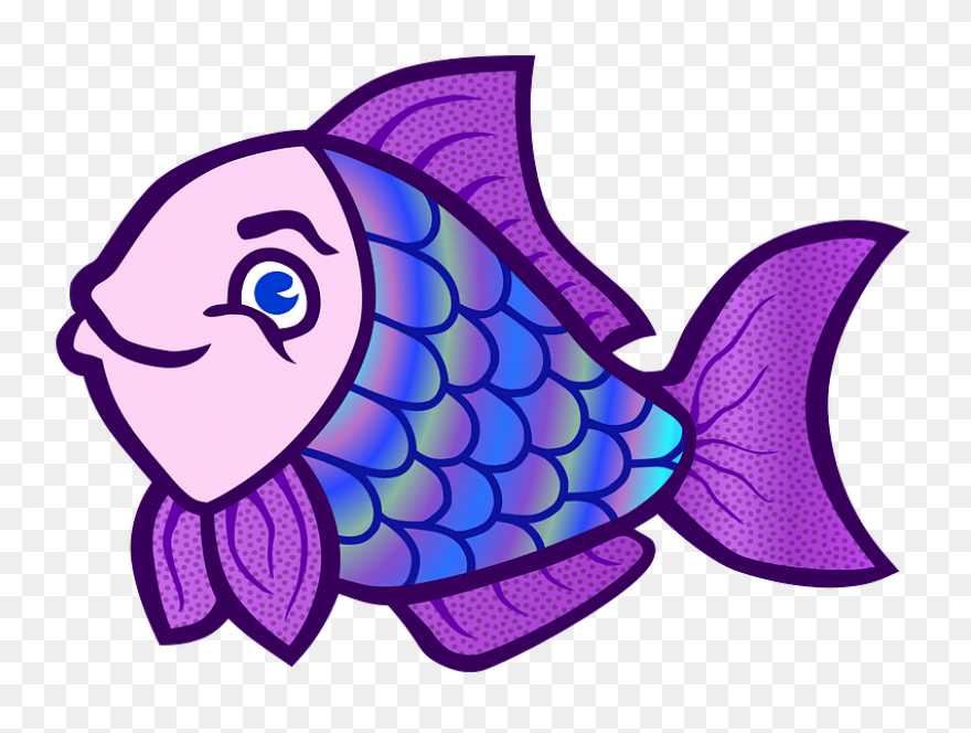 Fish Fish Beak Leaf Clipart - Fish 