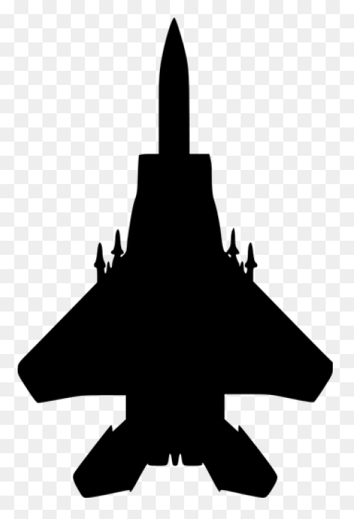 Jet Fighter Clipart Above - Png Dow
