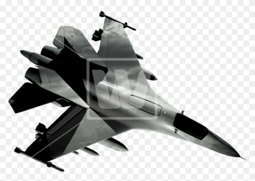 Jet Fighter Clipart Above Png - Fighter Jet