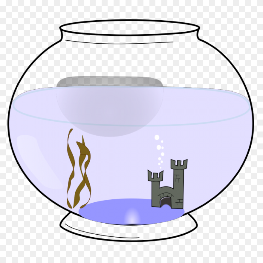 Fish Bowl Clipart Pet Fish - Animat