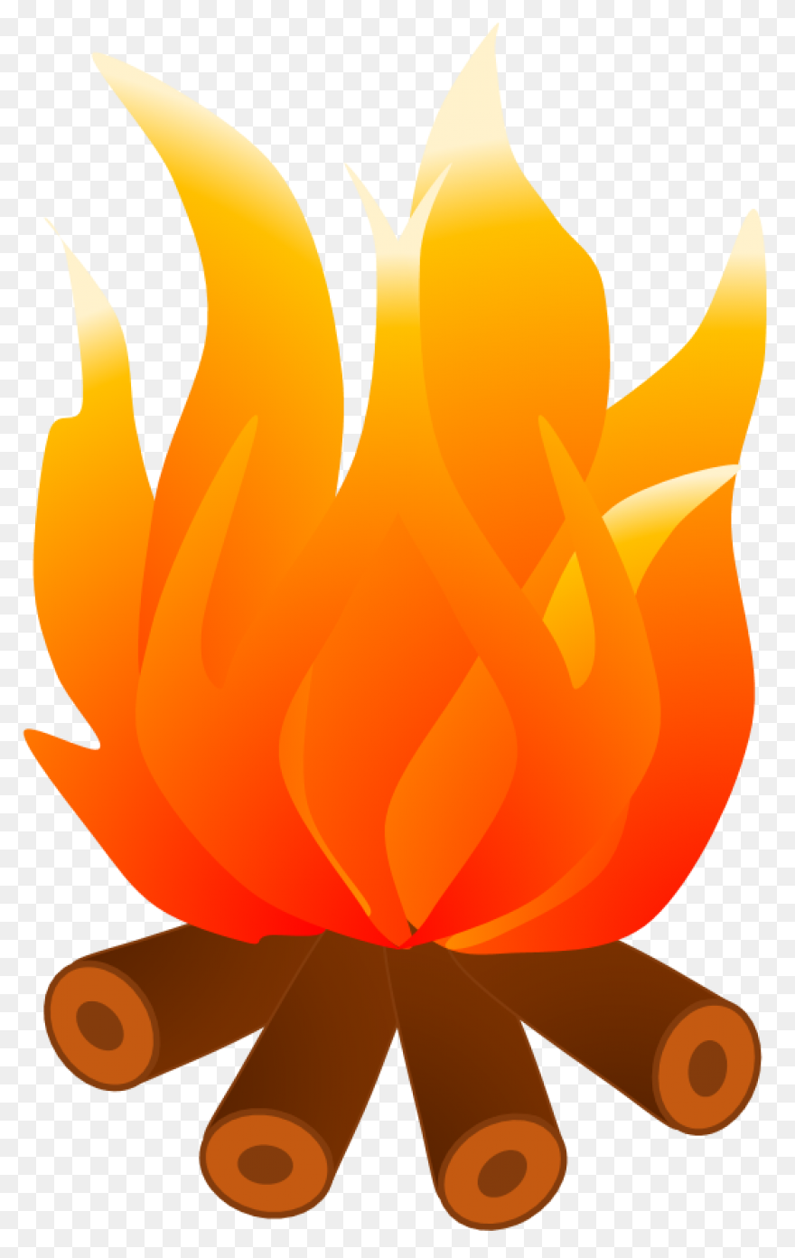 Flames Clipart Fire Trail - Fire Cl